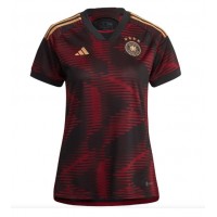 Camisa de time de futebol Alemanha Replicas 2º Equipamento Feminina Mundo 2022 Manga Curta